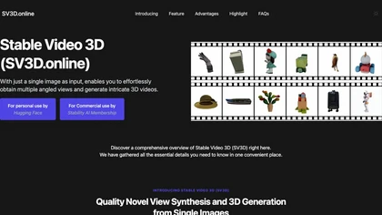 SV3D Online